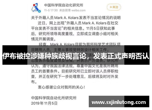 伊布被控涉嫌种族歧视言论，发表正式声明否认